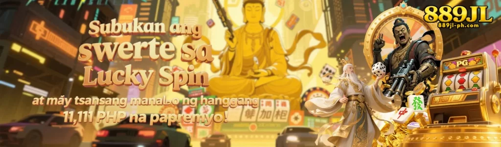 889JL promotional app banner highlighting mobile casino access and special offers for players